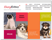 Tablet Screenshot of kinseykritters.com